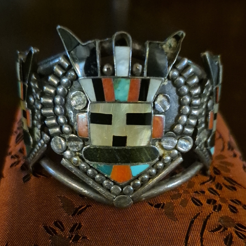 Zuni Silver Cuff Bracelet